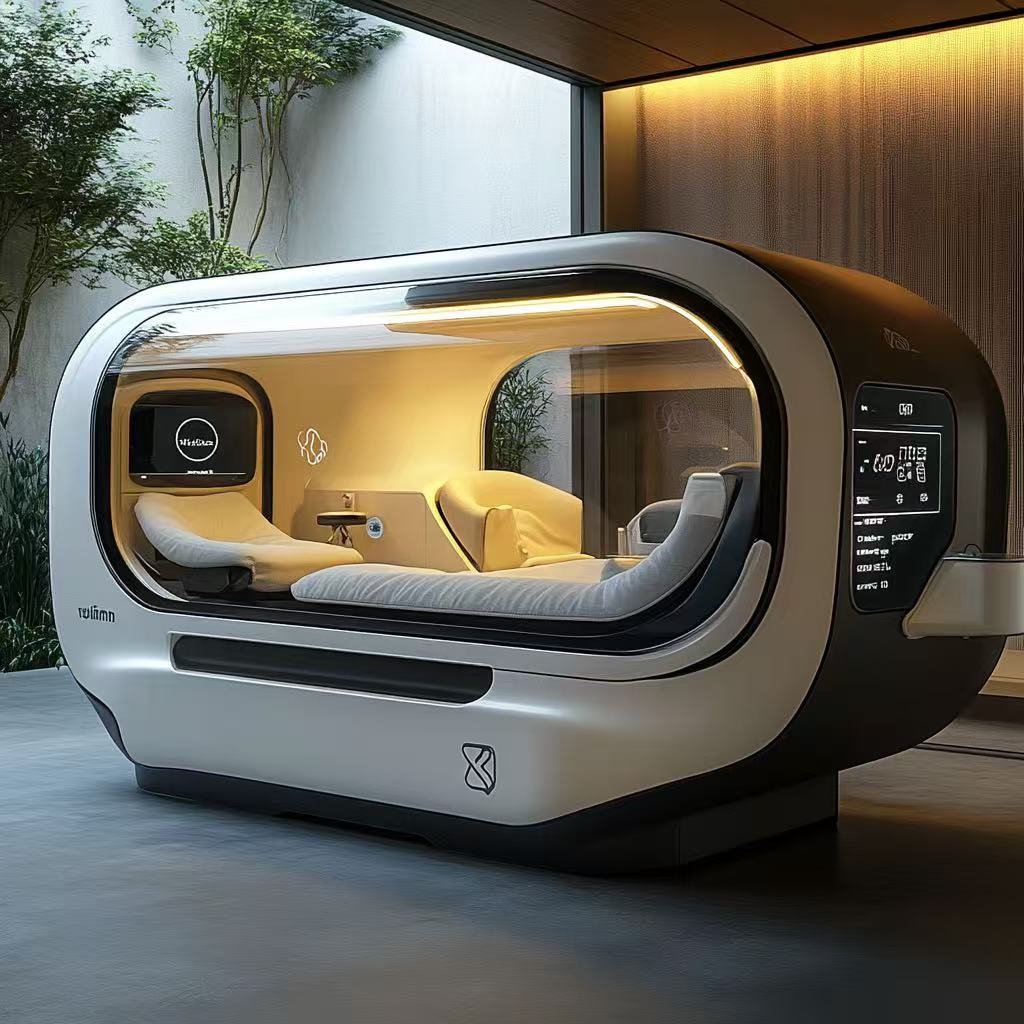 Oxygen-enriched sleep pods
