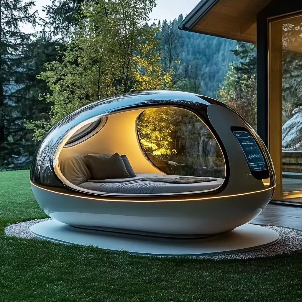 Oxygen-enriched sleep pods