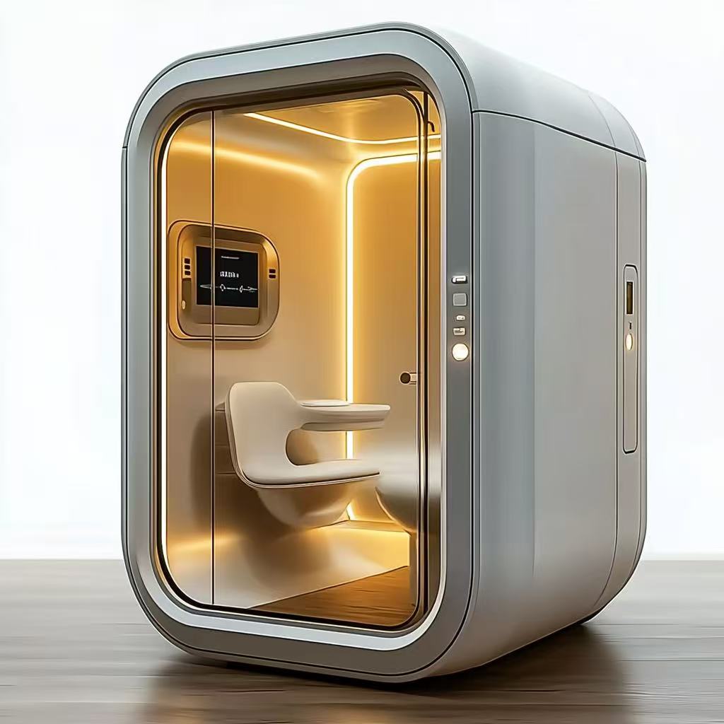 Oxygen-rich soundproof cabin