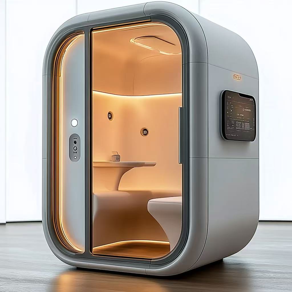 Oxygen-rich soundproof cabin