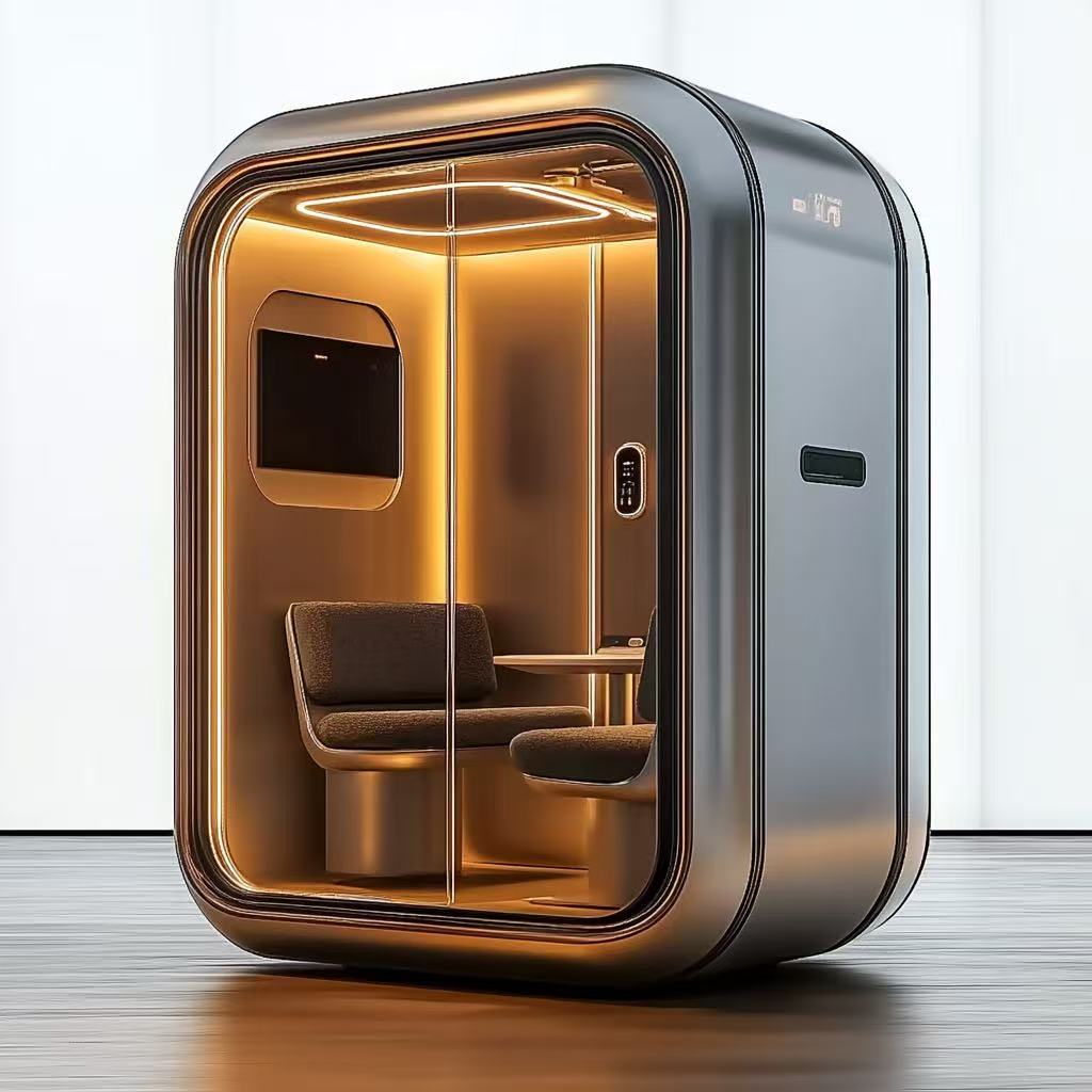 Oxygen-rich soundproof cabin