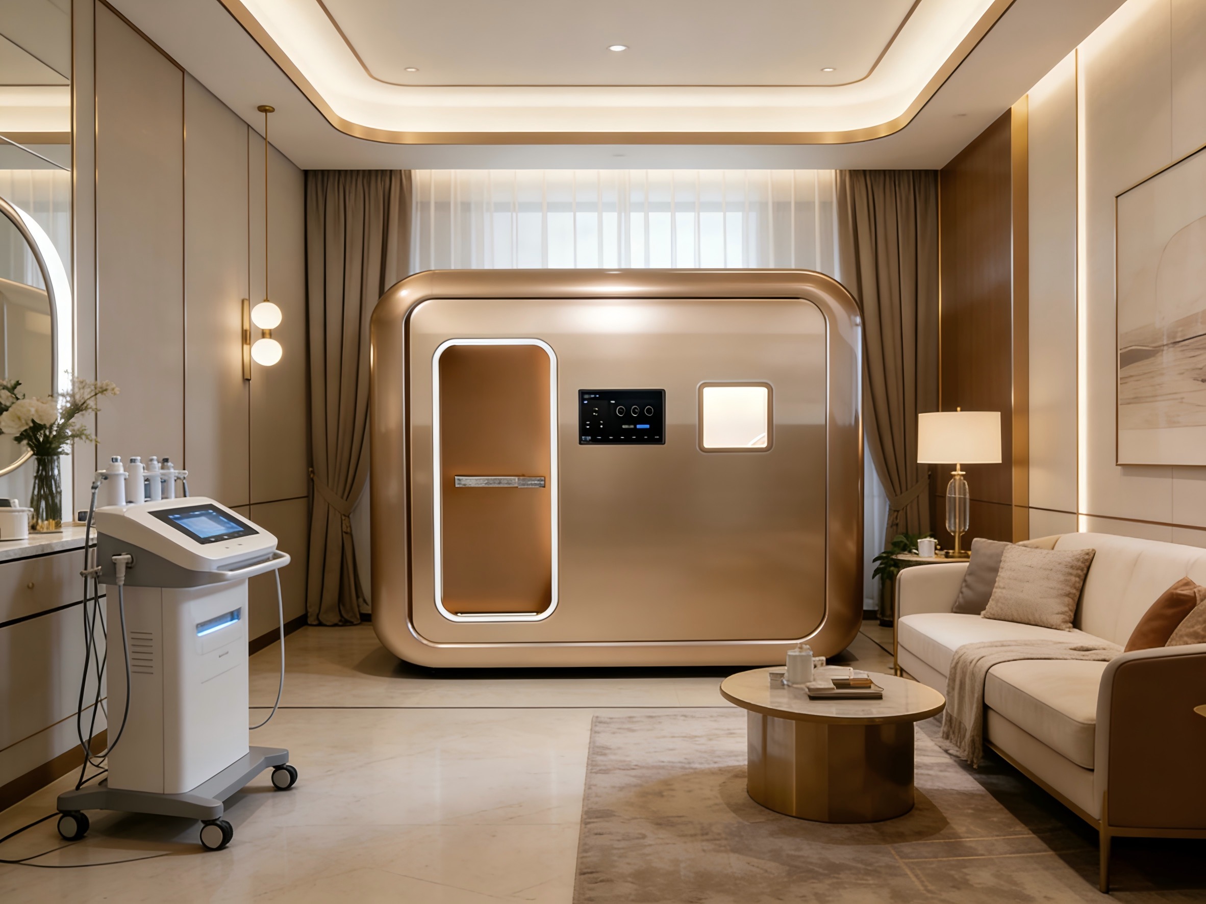 Hyperbaric oxygen chamber
